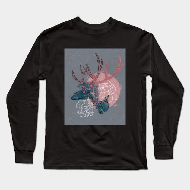 Ghost Long Sleeve T-Shirt by NedzelskiDesigns